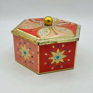 Vintage English trinket tin